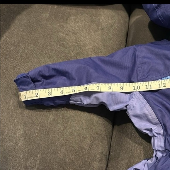EUC! TODDLER 18 MONTH REI PURPLE INSULATED/FLEECE SNOWSUIT WITH GROWTH TUCK - Picture 11 of 12